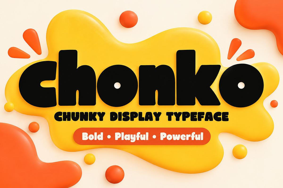 Chonko, a Script Font by Wow Magic (Photo 1 of 4)