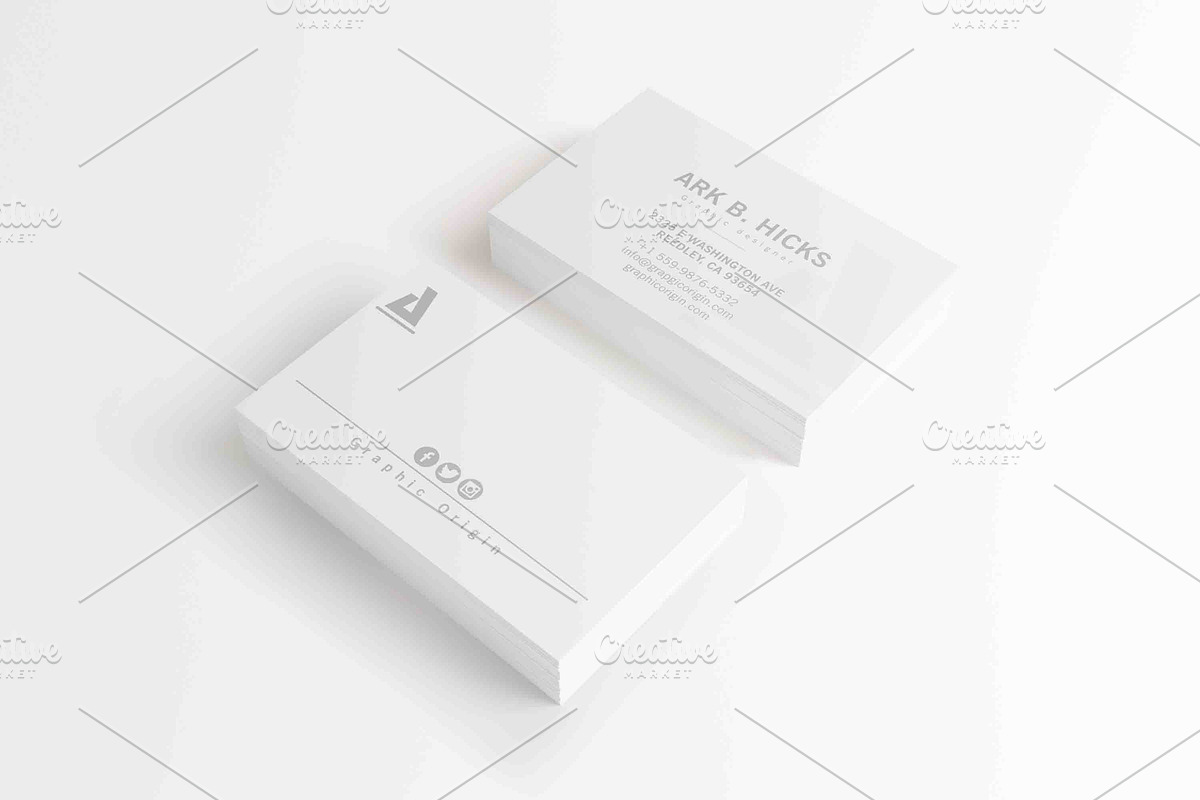 Modern Business card, a Business Card Template by Graphic Origin (Photo 3 of 5)