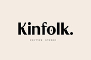 Kinfolk, a Sans Serif Font by Umitype (Thumbnail 1 of 9)