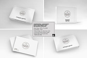 Clear Box with Stationery Set Mockup, a Packaging Mockup by INCDesign (Thumbnail 5 of 19)