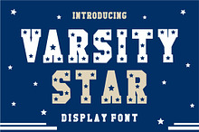 Varsity Star Font