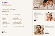 Luxury Skincare WordPress Template, a WordPress Template by Web Template Market (Thumbnail 2 of 8)