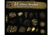 51 Glitter Brushes for Procreate, a Brush Add-On by Lucrumplus (Thumbnail 2 of 2)