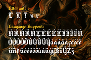 Triggers, a Blackletter Font by takoliko (Thumbnail 5 of 11)