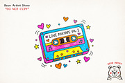 Valentine Love & Coffee Illustration, an Illustration by GlitterCraft (Thumbnail 35 of 41)