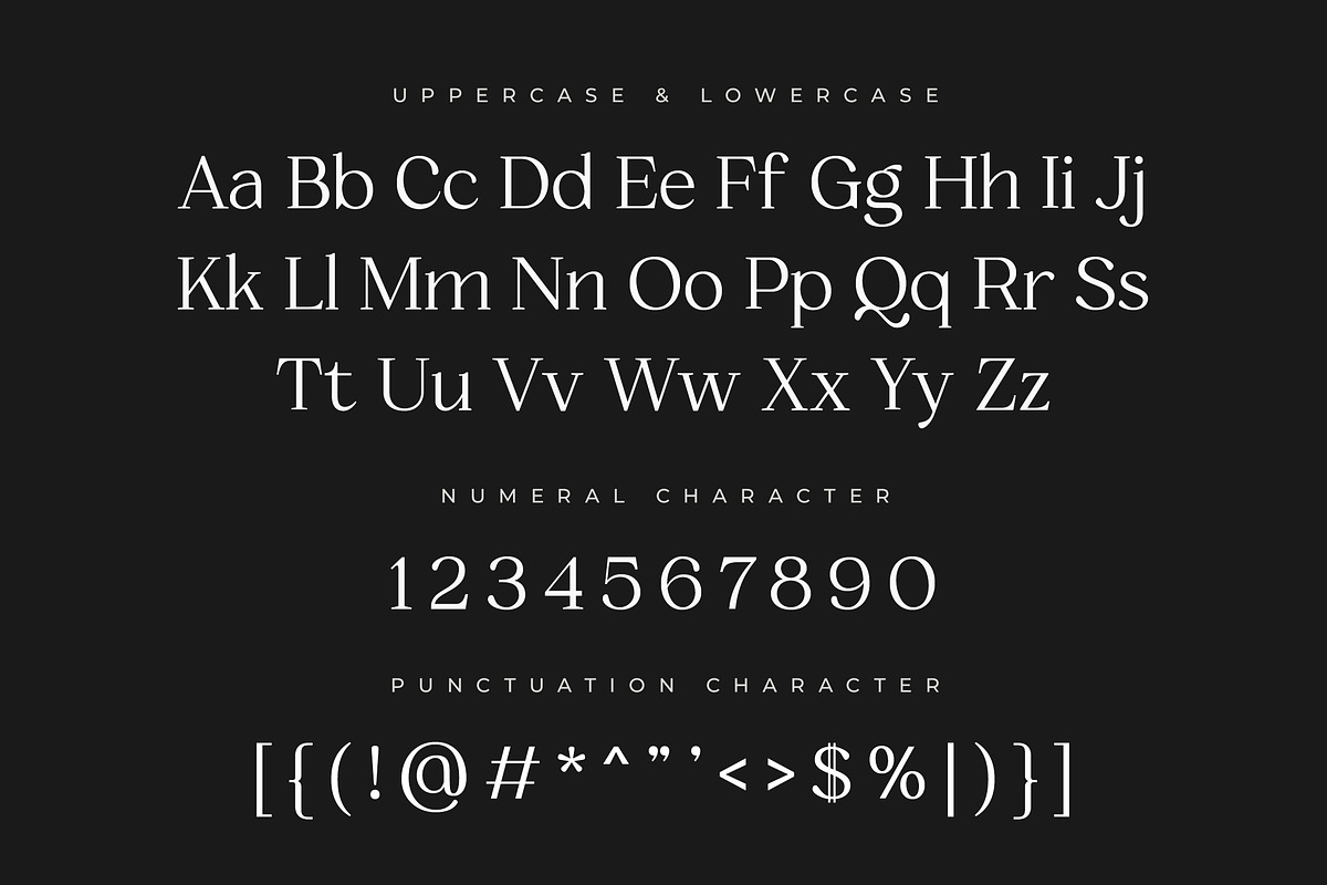 Zacorsea – Beauty Elegant Ligature, a Serif Font by Typia Nesia (Photo 2 of 11)