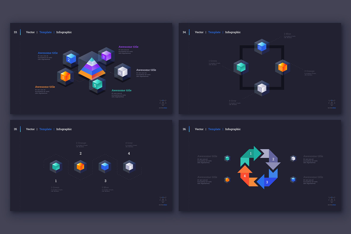 Premium Quality Vector Infographics, a Presentation Template by Alexey Yarkin (Photo 28 of 34)
