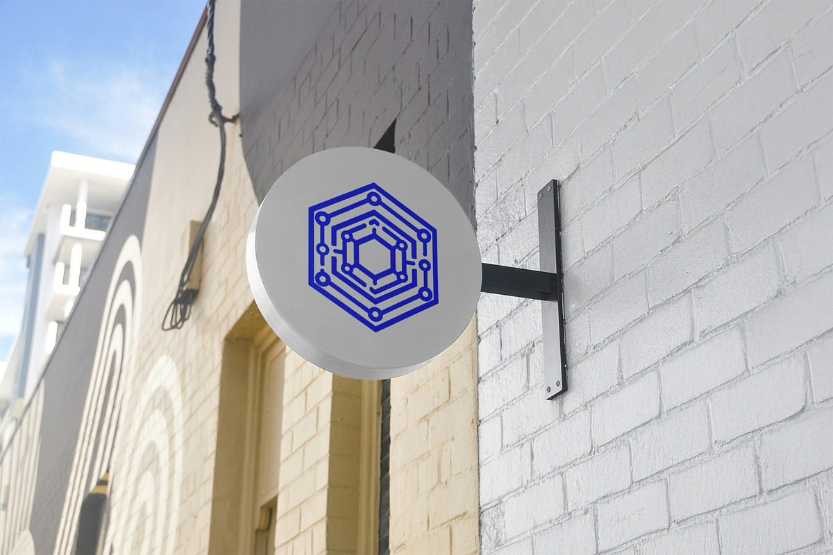 Hexagon Tech Network Logo, a Branding & Logo Template by Vectorium Studio (Photo 8 of 9)