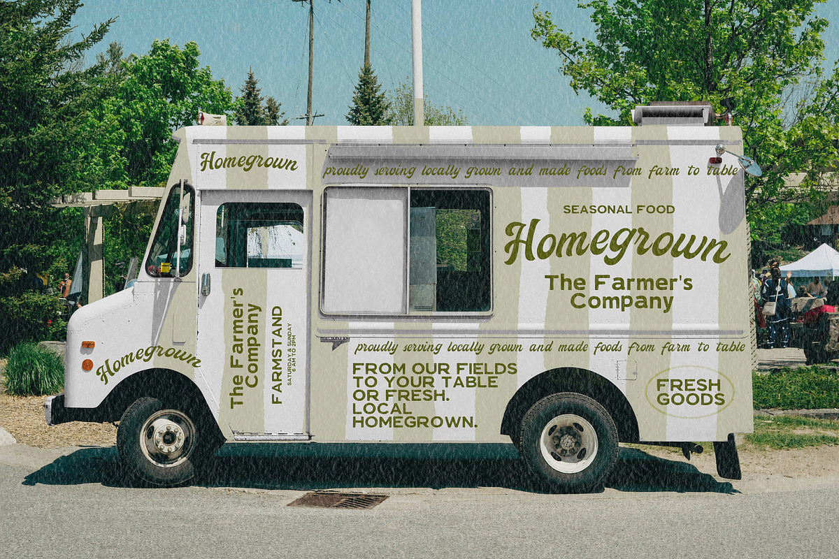 Handwritten Vintage Font Duo Sans, a Handwritten Font by Laras Wonderland (Photo 9 of 16)