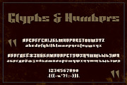 Biter | Modern gothic font, a Font by Level up (Thumbnail 2 of 4)