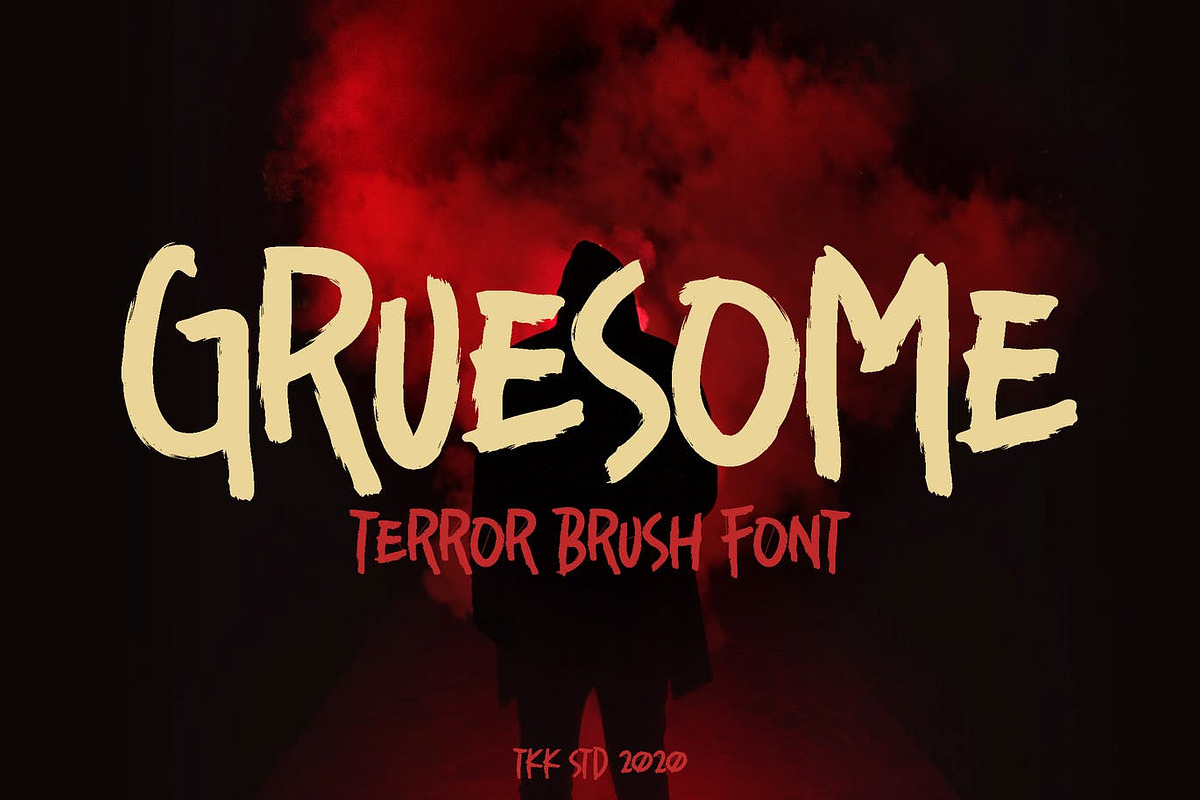 Gruesome - Horror Font, a Sans Serif Font by tokokoo (Photo 4 of 11)