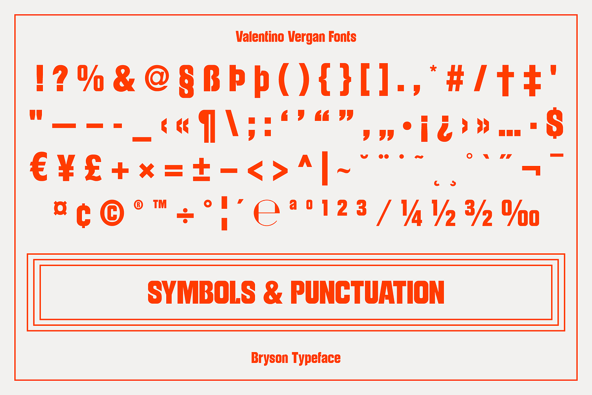 Bryson - Bold Typeface, a Sans Serif Font by Valentino Vergan (Photo 12 of 14)
