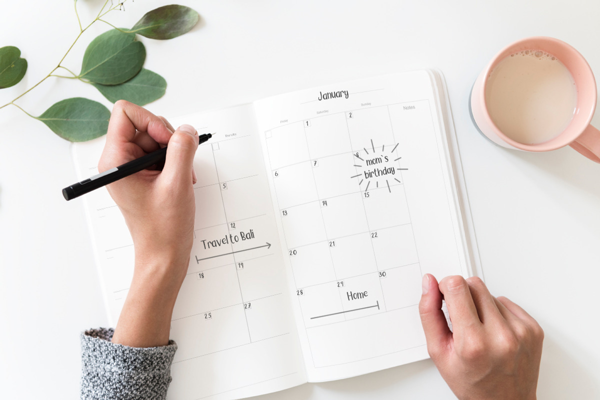 Planner kit vol.4. Universal design, a Stationery Template by Lina_Lisichka (Photo 4 of 5)