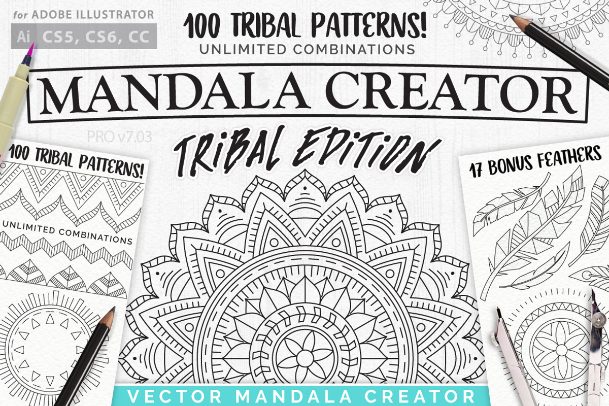 Tribal Mandala Creator