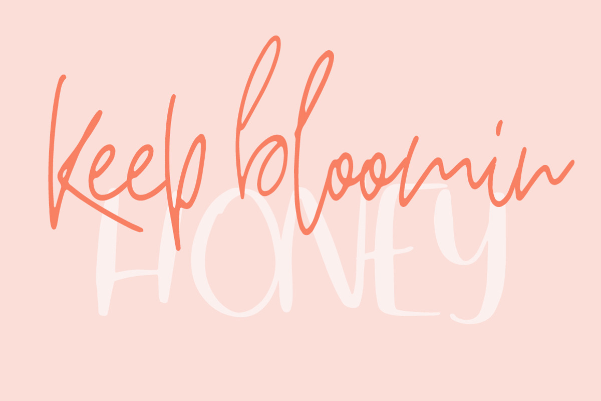 Breathe Slowly / Font Duo / Sale 99% preview 4