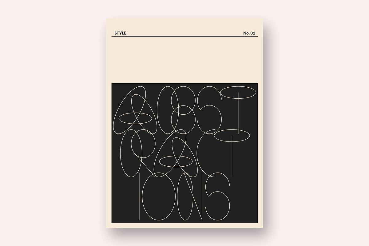 Modern Geometric Thin Font - Verisio, a Font by CreativeFolks (Photo 4 of 6)