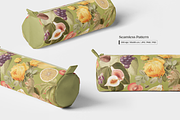 Summer Vintage Fruit Pattern, a Pattern Graphic by Yello_illustration (Thumbnail 6 of 16)
