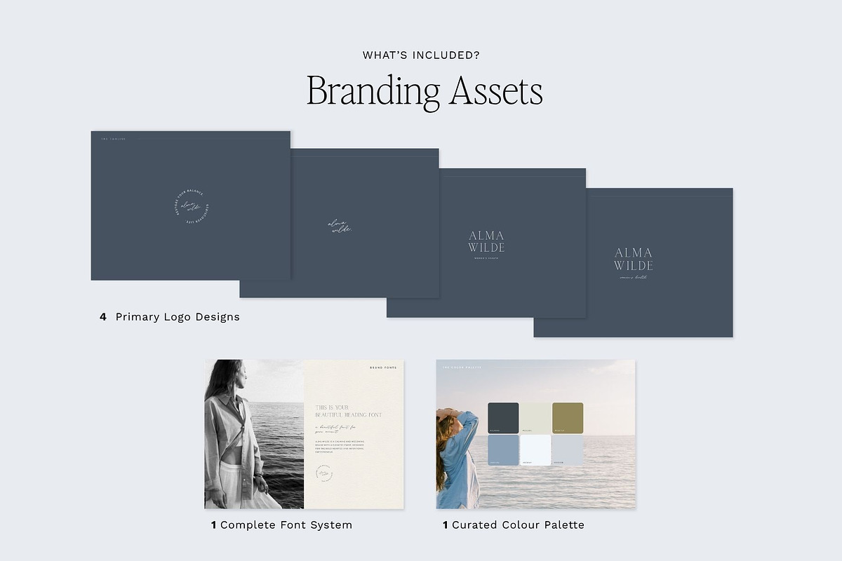 Feminine Brand Kit Canva Template, a Branding & Logo Template by Ederra Design (Photo 15 of 18)
