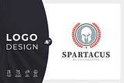 Spartacus Logo Template, a Branding & Logo Template by LOGOMAGINE (Thumbnail 1 of 16)