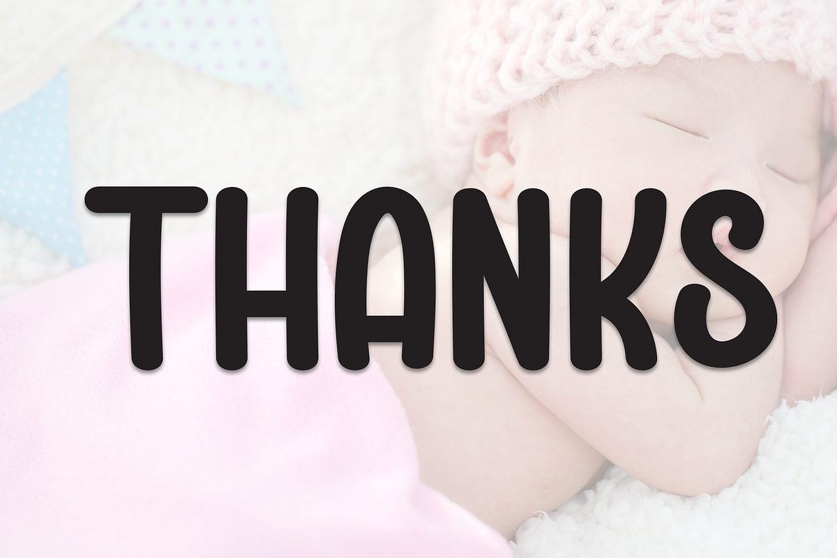 Baby Dream | Script Font, a Script Font by Scratchones (Photo 8 of 8)