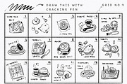 28 Ballpoint pen procreate brushes, a Brush Add-On by ProcreateiBox (Thumbnail 5 of 9)