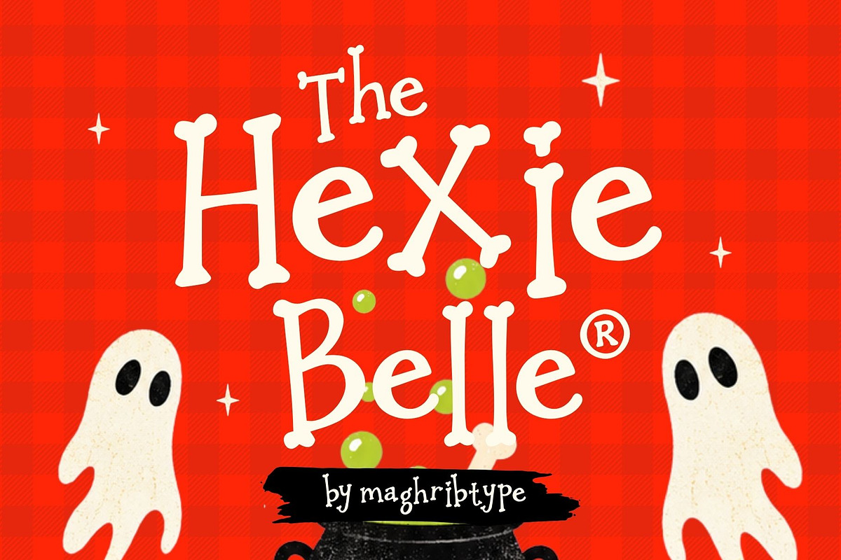 Hexie Belle, a Handwritten Font by maghrib (Photo 1 of 10)