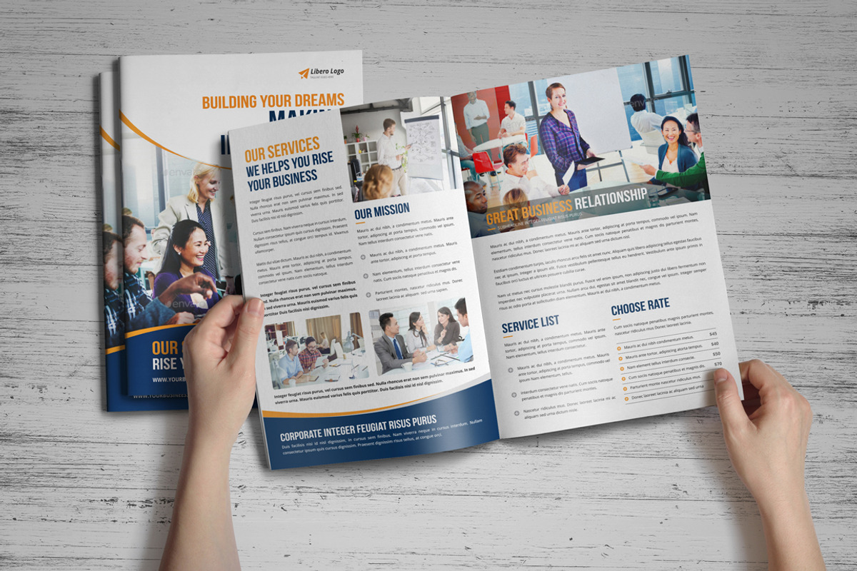 Multipurpose Bifold-Trifold Brochure, a Brochure Template by Miyaji75 (Photo 2 of 19)