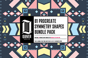 81 Shapes Brush Bundle for Procreate