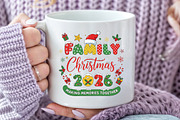 Family Christmas Png, an Illustration by Craft Nest (Thumbnail 3 of 6)