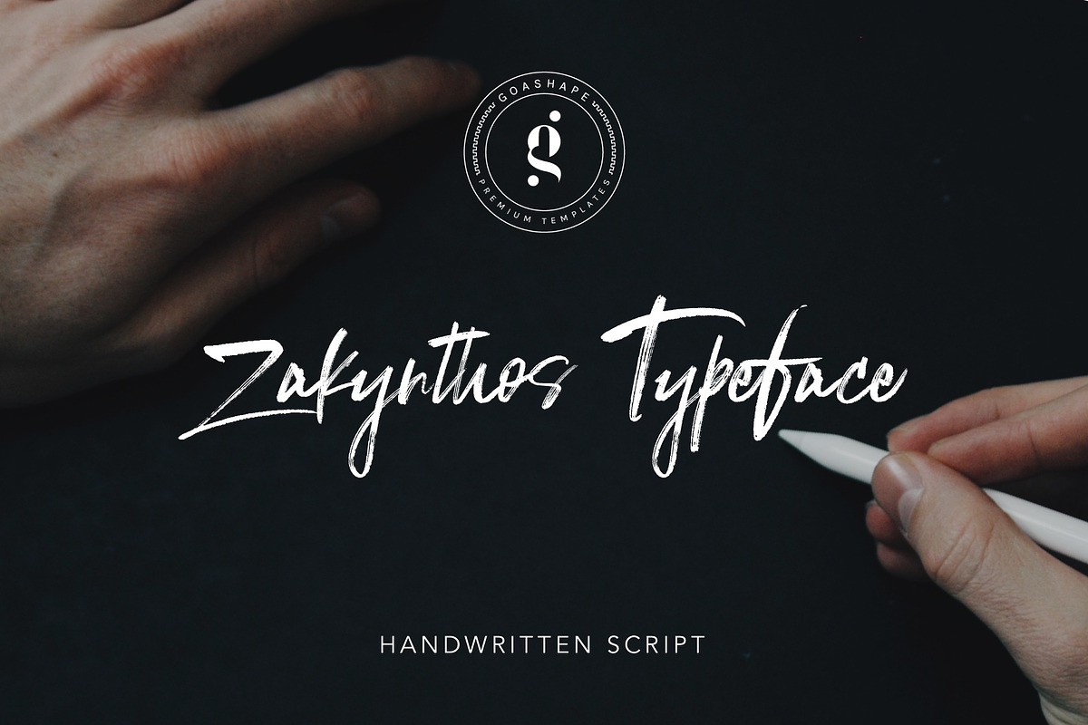 Zakynthos Signature Font