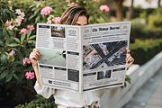 Vintage Newspaper Template, a Magazine Template by ZoloDesignHub (Thumbnail 4 of 8)