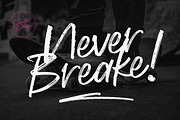 Backhand - Script, a Script Font by Scratch Design (Thumbnail 6 of 11)