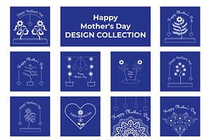 Happy Mother's Day Design Collection, a Background Graphic by Lakhan1998