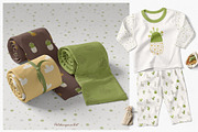 Llamas & Cactus clipart and patterns, an Animal Illustration by polikarpovaart (Thumbnail 4 of 11)