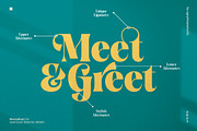 Merzalina - A Decorative Serif, a Serif Font by agnyhasyastudio (Thumbnail 5 of 10)