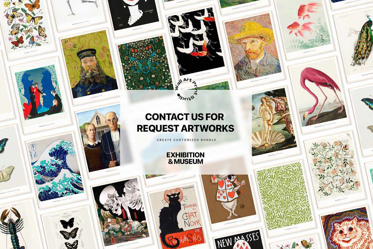 Exhibition Museum Art 2, a Graphic by Wall Art Print Studio (Photo 27 of 27)
