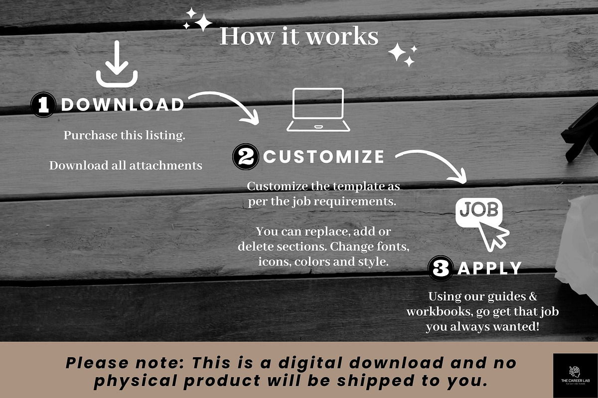 Professional CV layout ATS friendly, a Resume Template by The Career Lab (Photo 8 of 9)