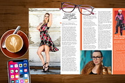 Magazine Template, a Magazine Template by Red Cactus Creative (Thumbnail 10 of 20)