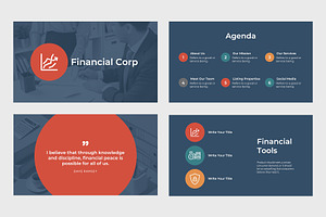 Financial Corp Finance Google Slides