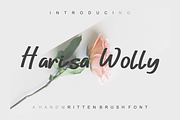 Harisa Wolly Handwritten Font., a Handwritten Font by VectorCraft (Thumbnail 3 of 5)