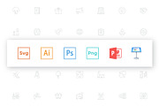 My Icons, an Outline Icon by Andrew Kras Design (Thumbnail 3 of 38)