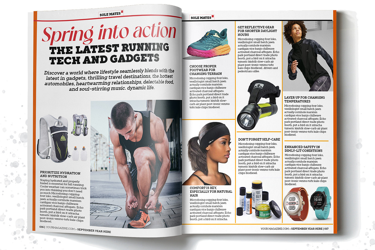 Magazine Template, a Magazine Template by Red Cactus Creative (Photo 15 of 20)