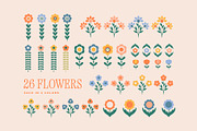 Blossom - Patterns, Shapes & Frames, a Pattern Graphic by Basia Stryjecka (Thumbnail 29 of 35)