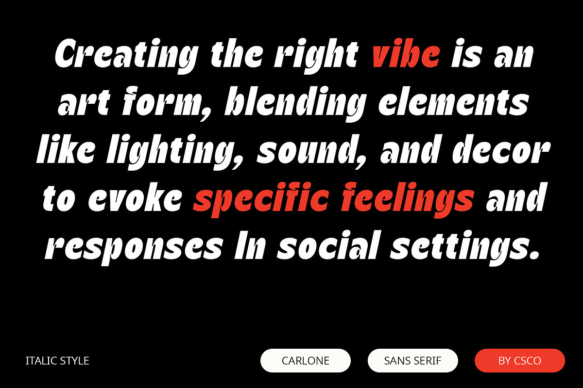 Carlone – Sans Serif Font, a Sans Serif Font by Craft Supply Co. (Photo 3 of 8)