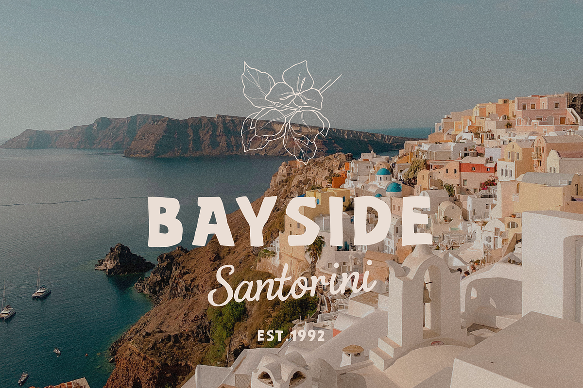 Costa Brisa – Retro Summer Font Duo, a Script Font by Creacy Studio (Photo 9 of 11)