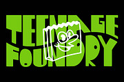 TF Nukes, a Sans Serif Font by TeenageFoundry (Thumbnail 10 of 11)
