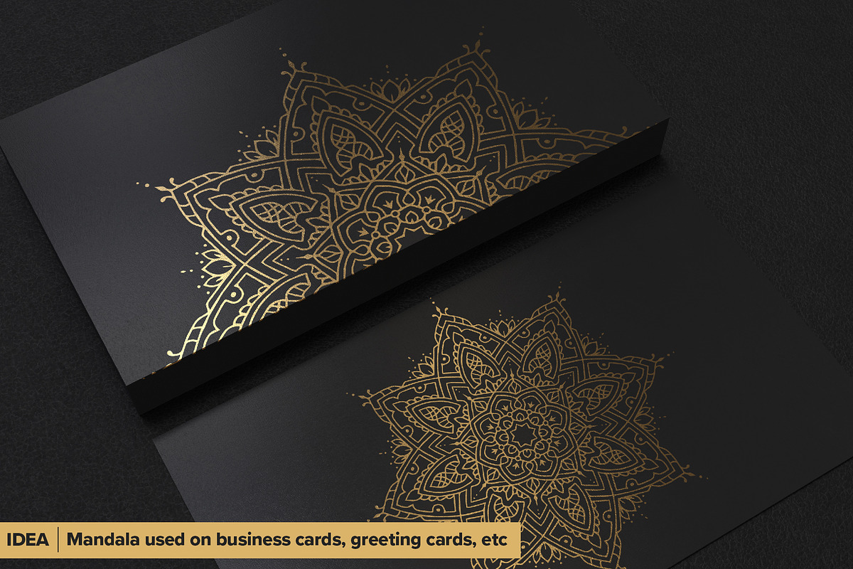 300 Vector Mandala Ornaments, a Decorative Illustration by pixaroma (Photo 6 of 49)