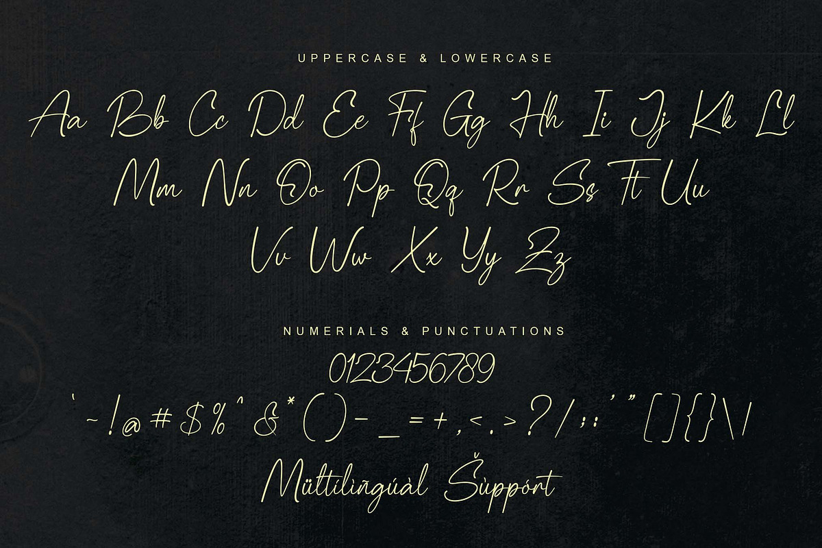 Palisade | Handwritten, a Handwritten Font by Aveni Letter Type (Photo 10 of 15)