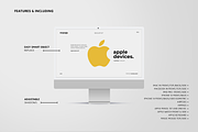 Apple Devices Mockup Kit, a Pens & Pencil Mockup by Catkie - Digital Art (Thumbnail 2 of 26)