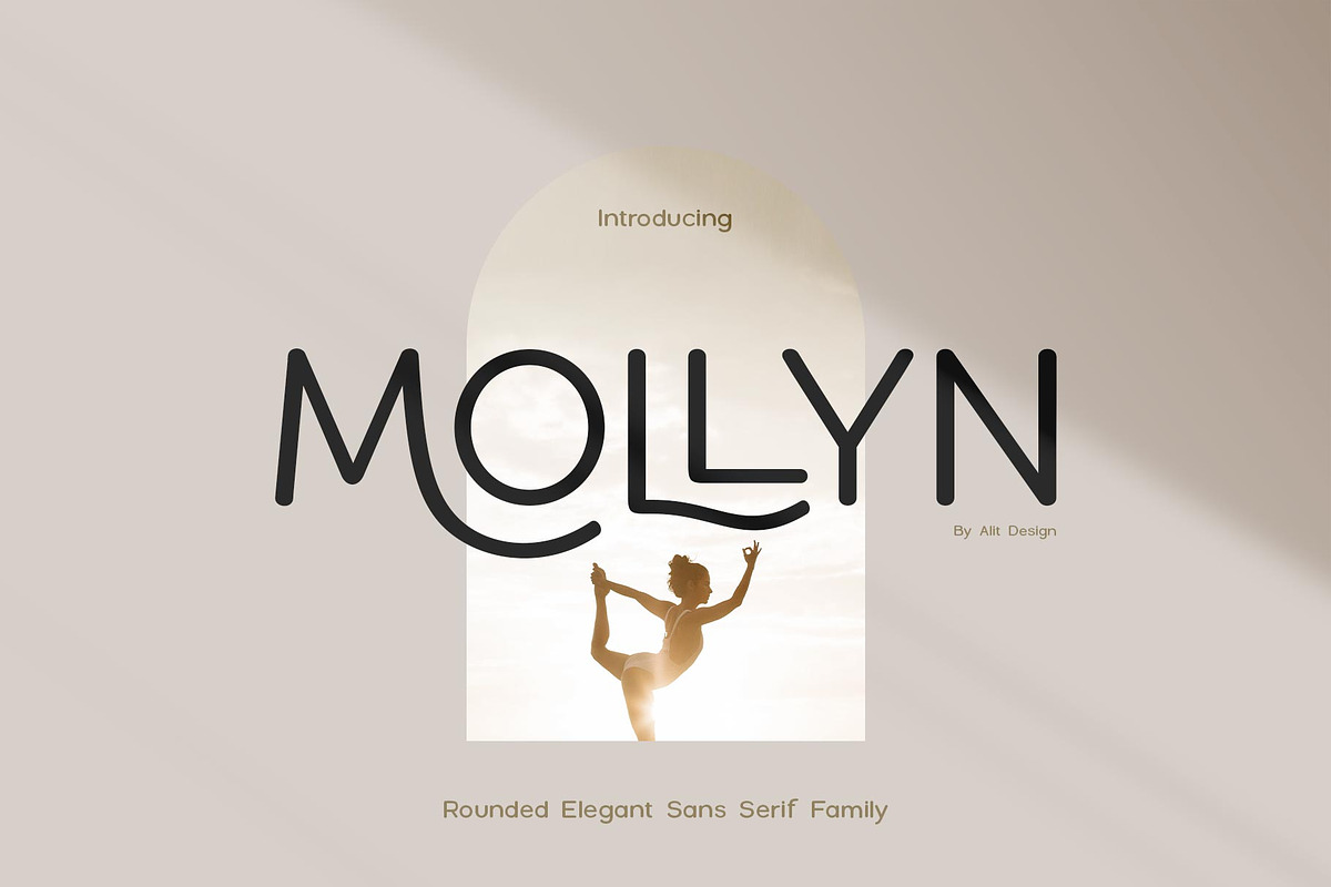 Mollyn Typeface, a Sans Serif Font by alit design (Photo 1 of 17)